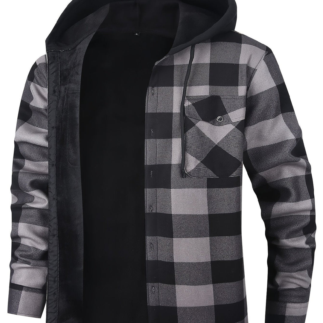 Mariano | Chaqueta camisera con capucha