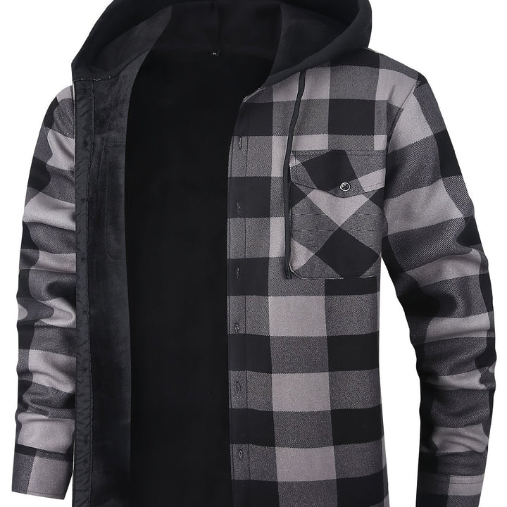 Mariano | Chaqueta camisera con capucha