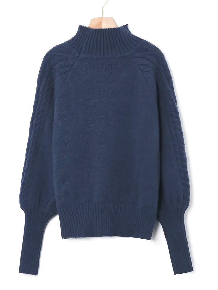Ciriaca | Sweater texturado cuello medio