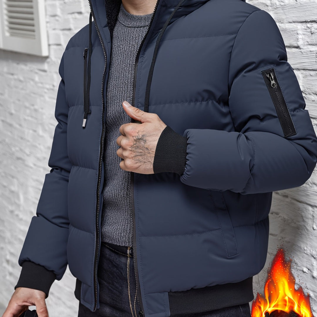 Ricardo | Parka acolchada con capucha