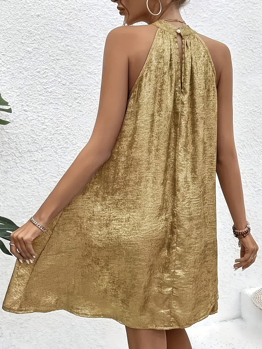Lastenia | Vestido cuello halter