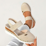 Jimena | Sandalias con plataforma acolchada