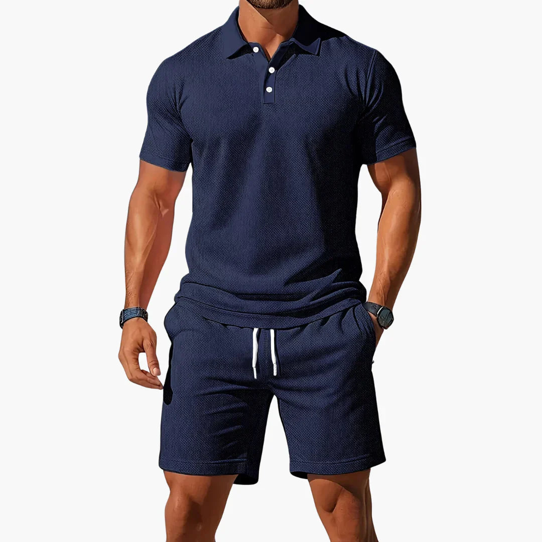 Lucas | Conjunto Elegante de Polo y Short