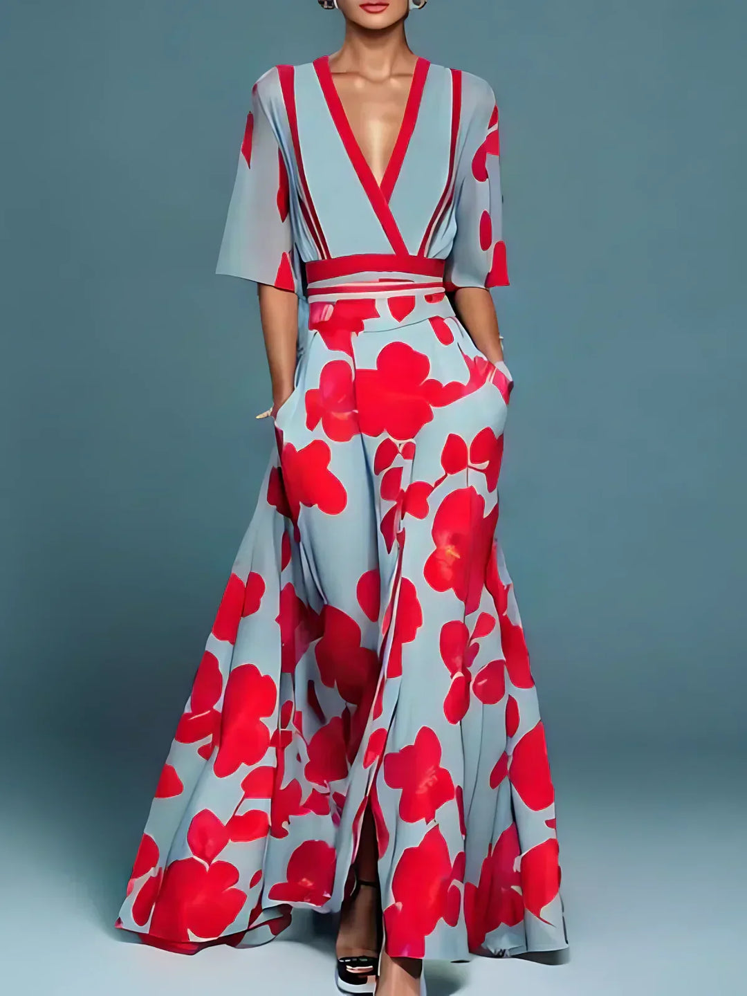 Brisa | Vestido largo floral