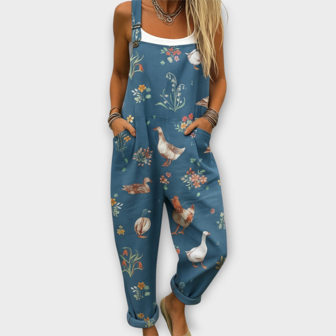 Emilia Paz | Jumpsuit floral holgado