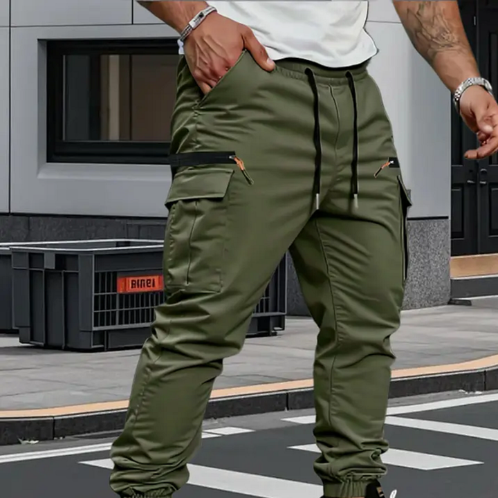Jhon | Pantalón cargo elasticado