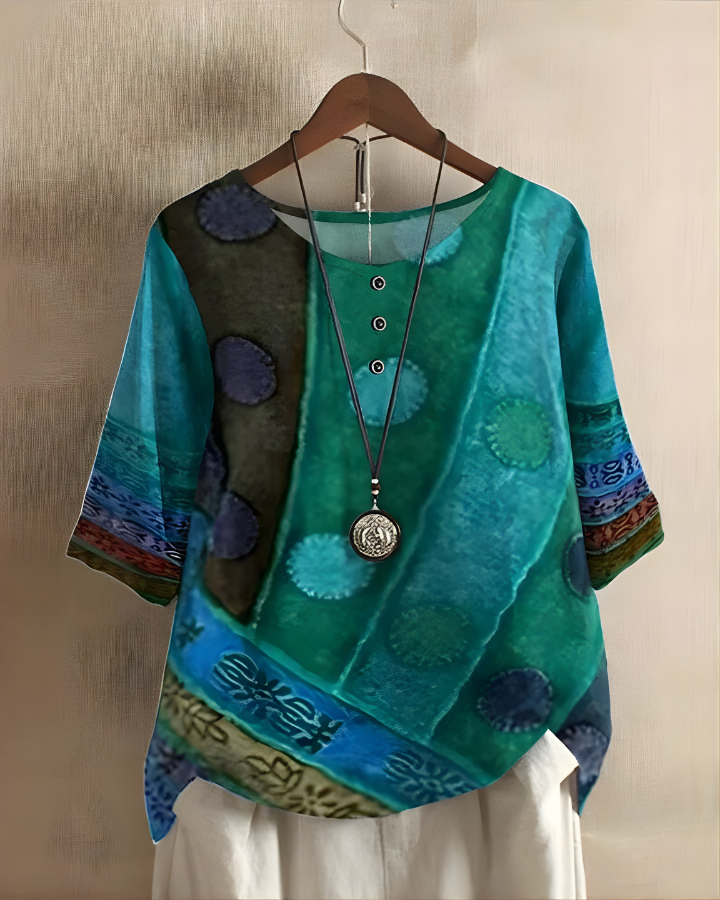 Gemita | Blusa boho holgada de verano