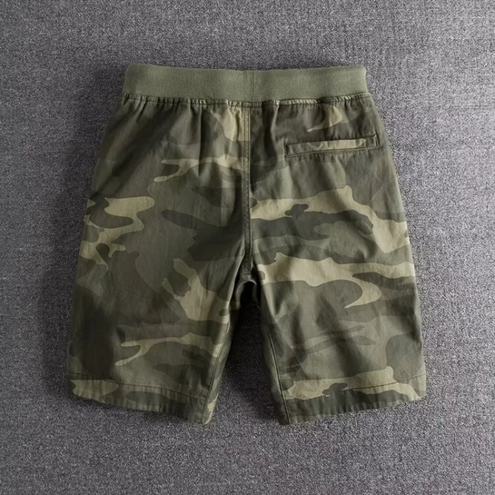 Benjamín | Short camuflado holgado