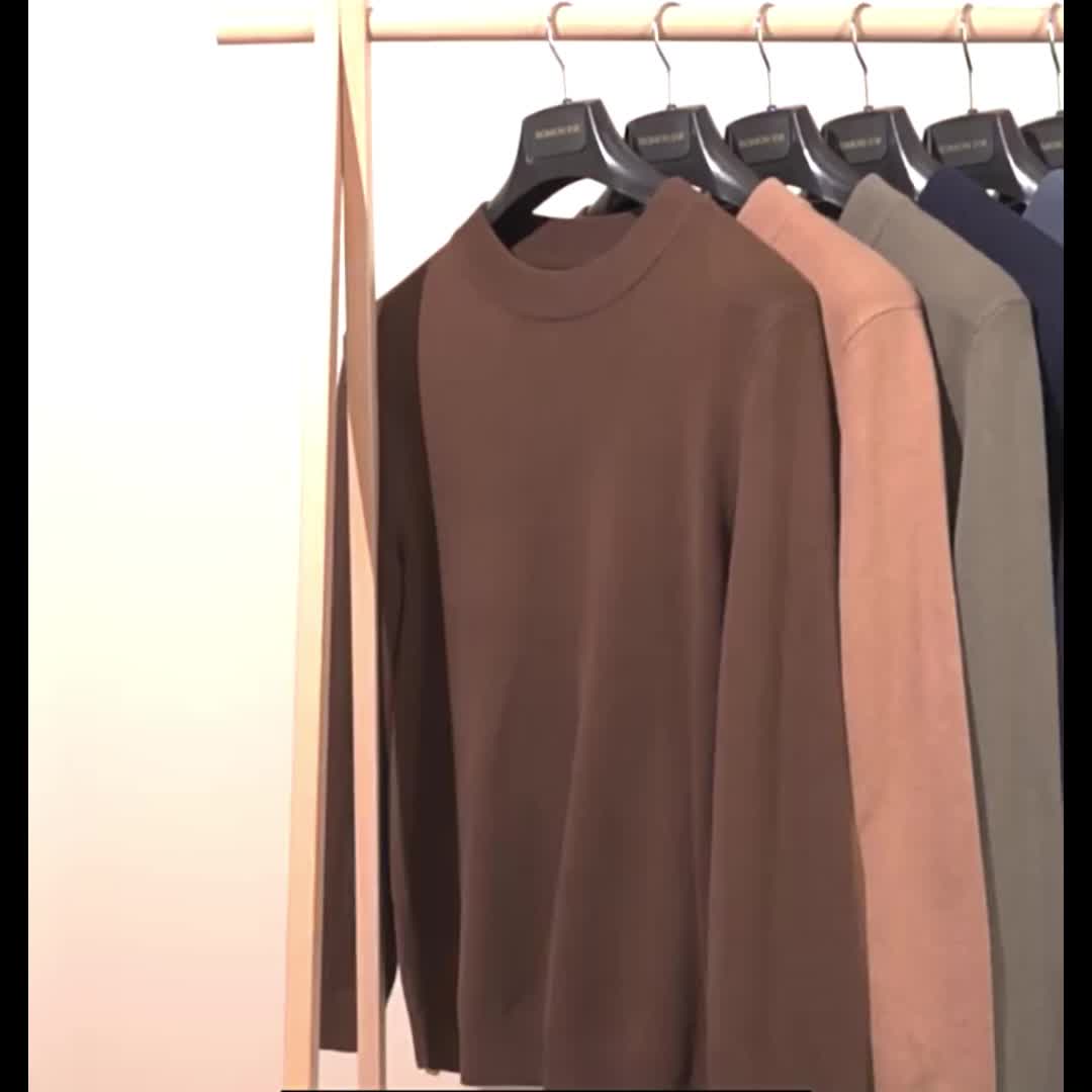 Ronald | Sweater cuello subido para hombre