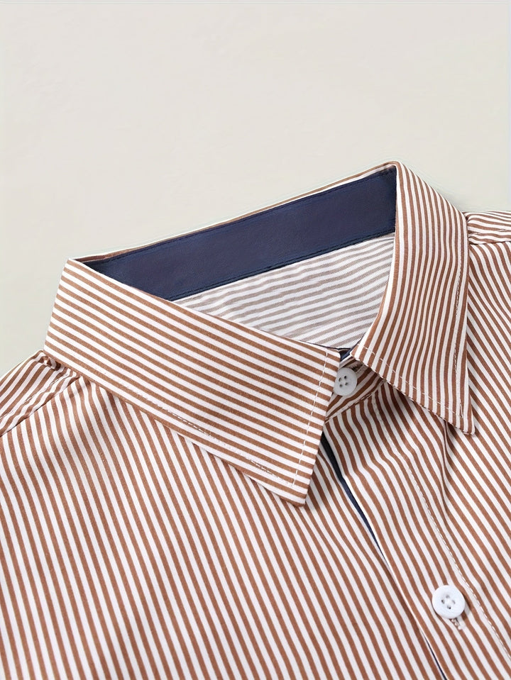 Ubaldo | Camisa de rayas manga larga