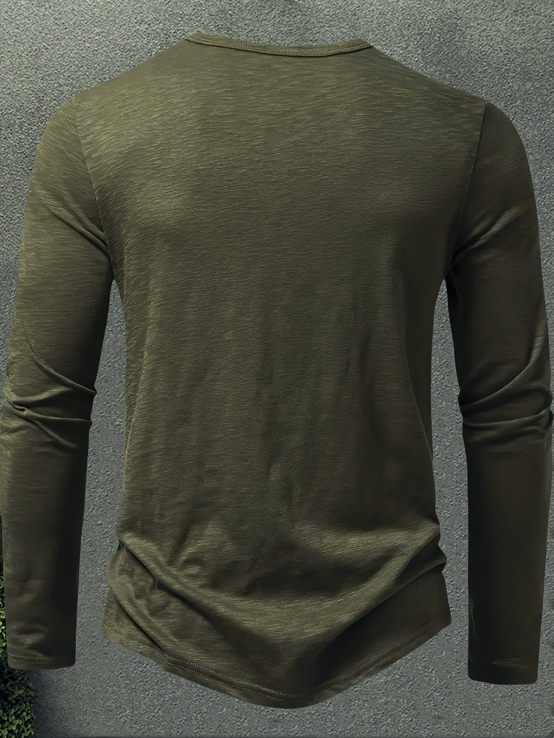 Gerardo | Polera henley de manga larga