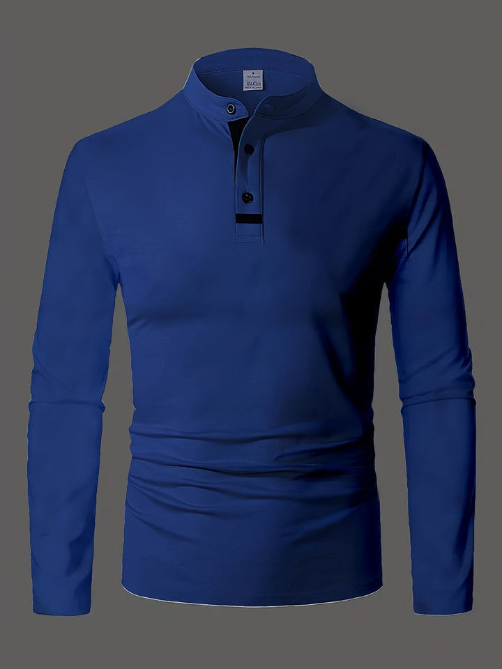 Jesús | Polera henley manga larga