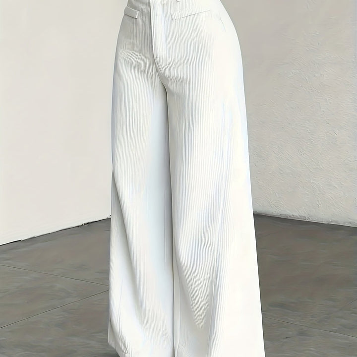 Oriana | Pantalón de tiro alto pierna ancha