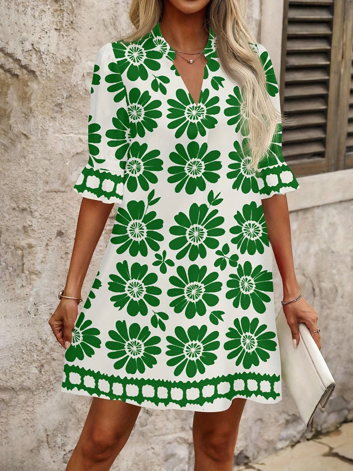 Ivette | Vestido corto floral