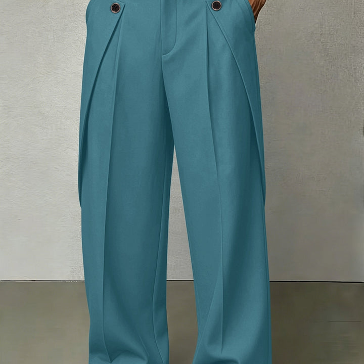 Fidel | Pantalón ancho con pinzas