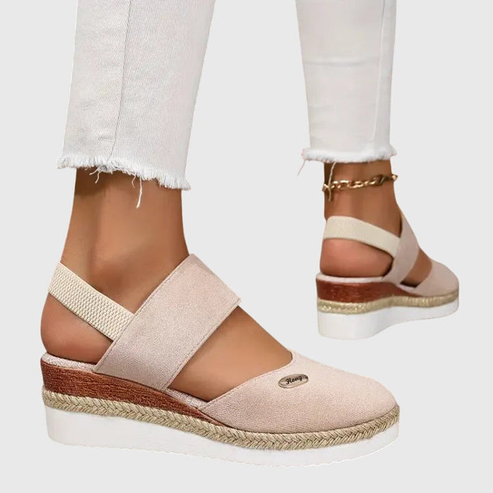 Jimena | Sandalias con plataforma acolchada