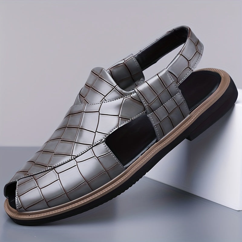Gastón | Sandalias de diseño tejido para hombre