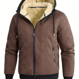 Ian | Parka con capucha forrada en peluche