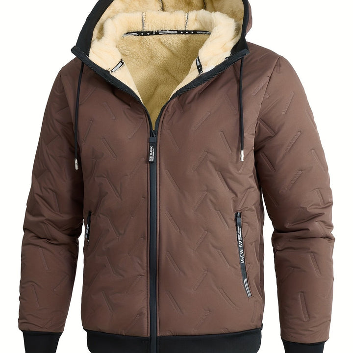 Ian | Parka con capucha forrada en peluche