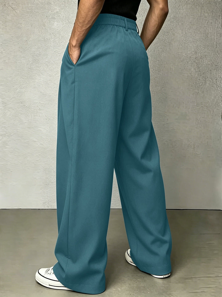 Fidel | Pantalón ancho con pinzas