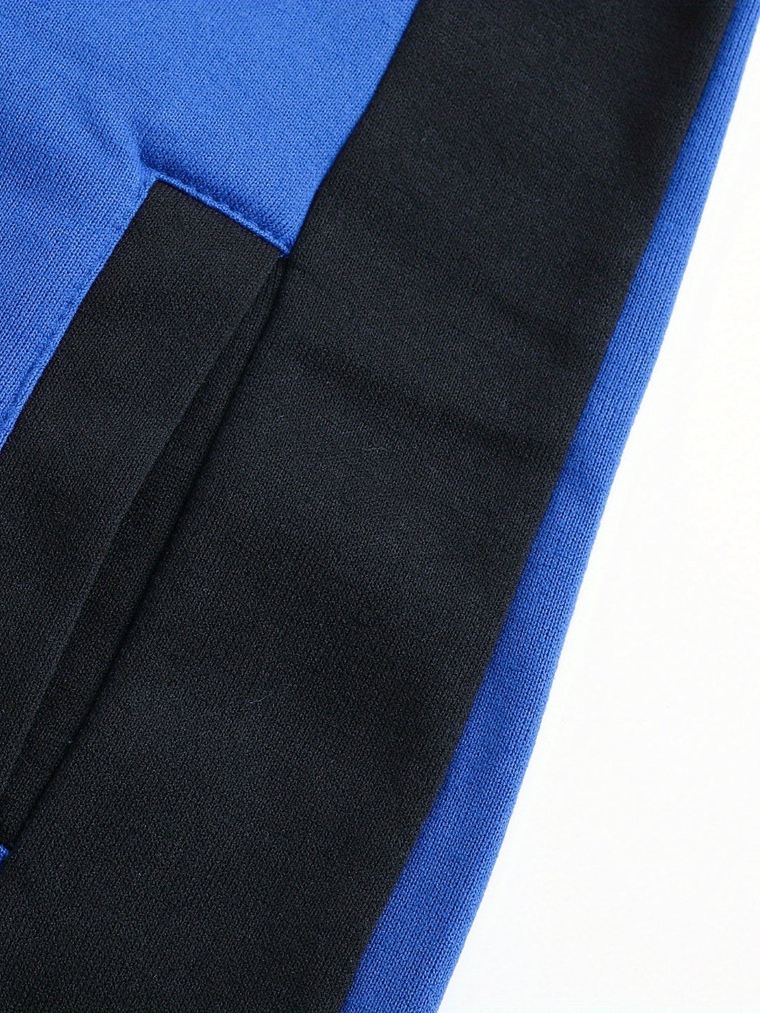 Alejandro | Chaqueta con capucha bicolor