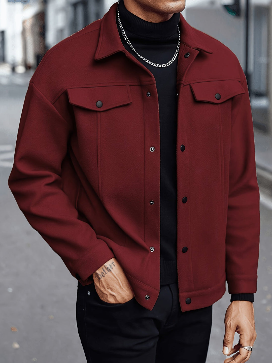 Gerardo | Chaqueta urbana de botones
