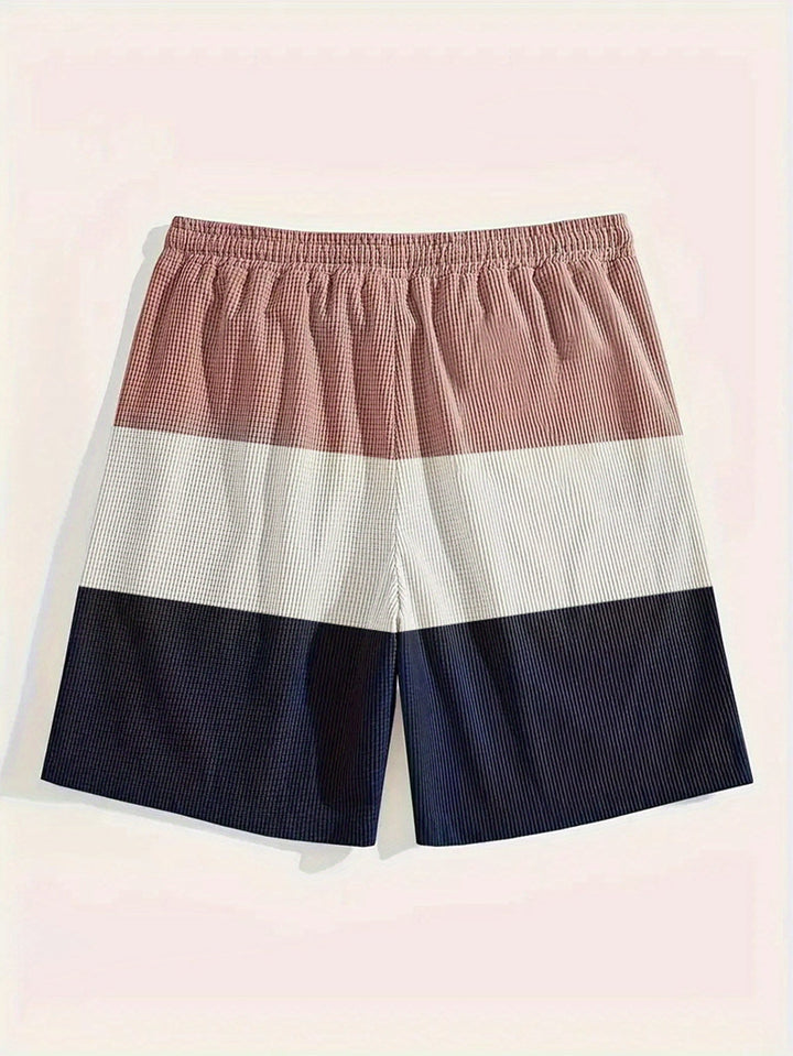 Eusebio | Short casual color block