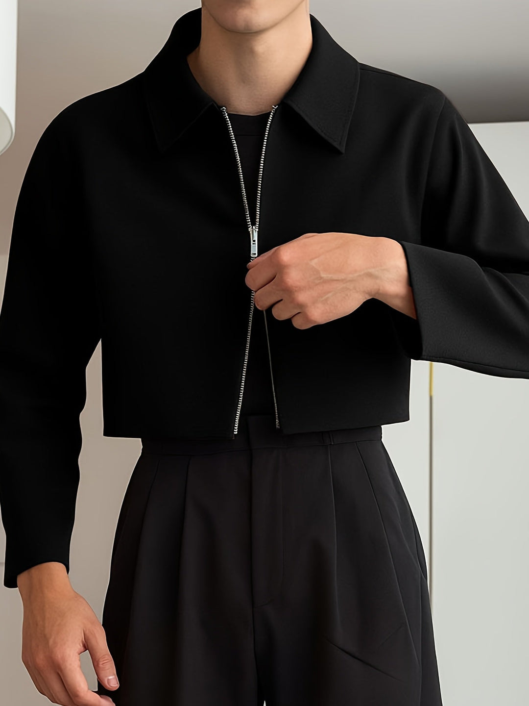 Lucio | Chaqueta corta de cierre