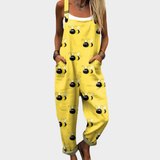 Maitén | Jumpsuit con estampado de abejas