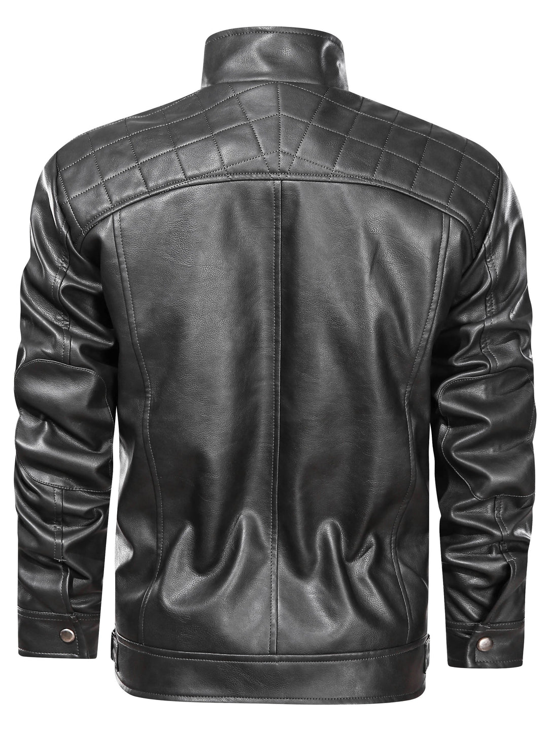 Recaredo | Chaqueta biker con cuello alto
