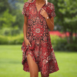 Eva | Vestido elegante escote en V