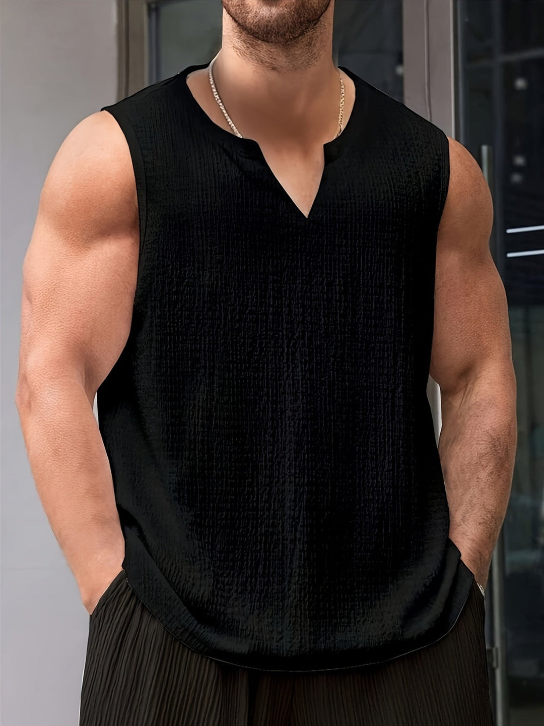 Heraldo | Musculosa holgada de escote en V