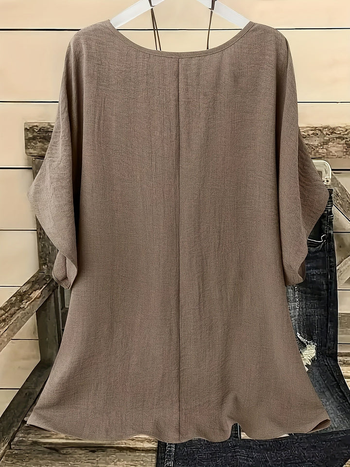 Vanina | Blusa suelta manga murciélago