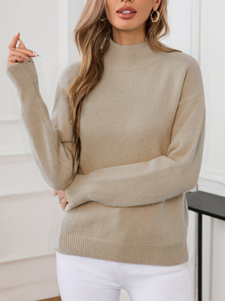 Sandra Andrea | Sweater cuello mock