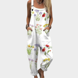 Antonia Paz | Jardinera floral con bolsillos