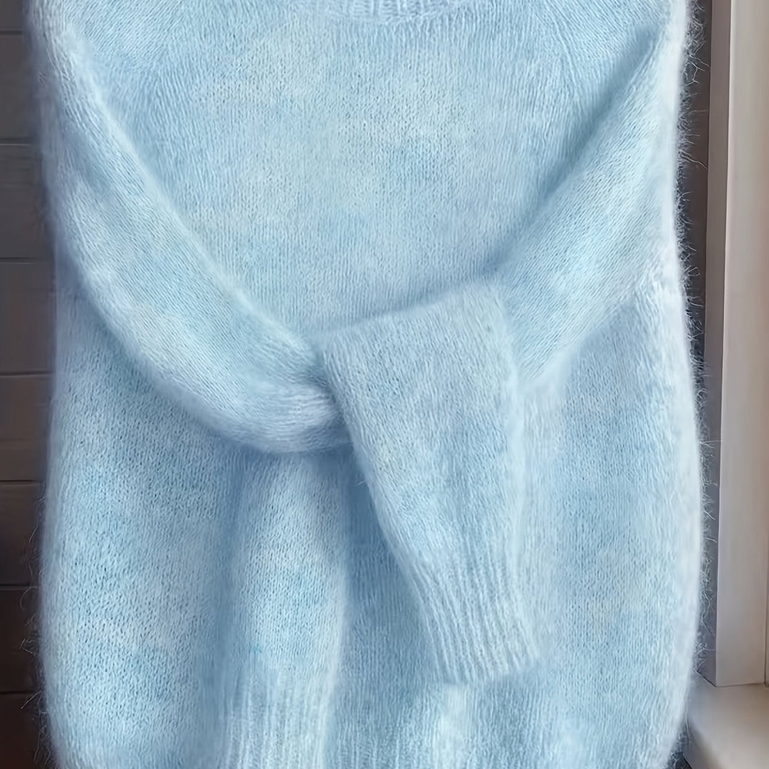 Juliana | Sweater cuello redondo suave