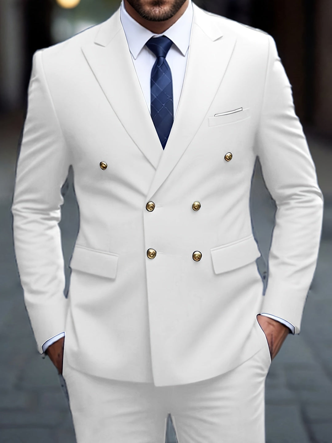 Octavio | Traje cruzado de dos piezas