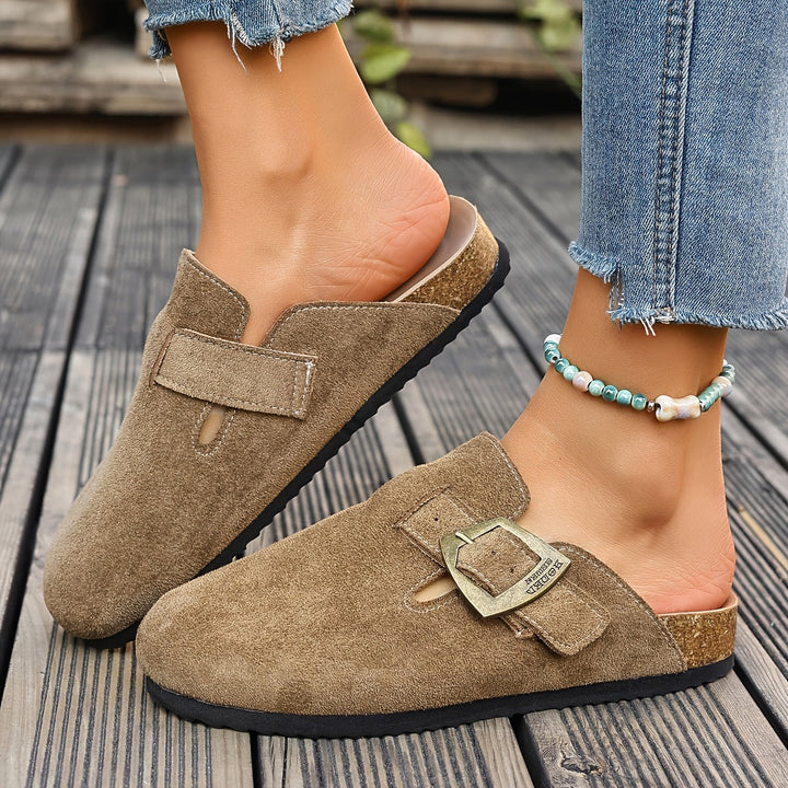 Priscilla | Mules con hebilla