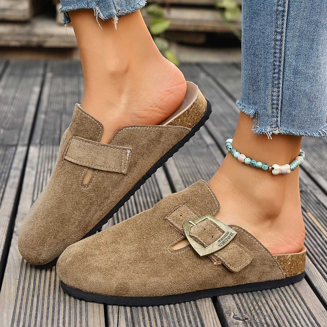 Priscilla | Mules con hebilla
