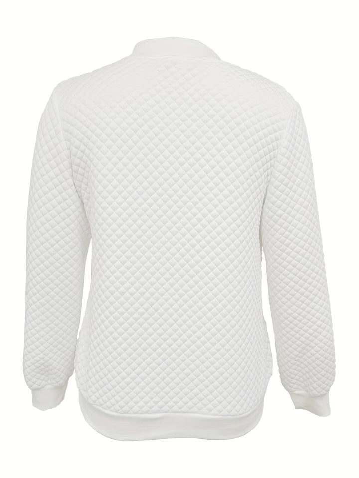 Daniela | Chaqueta con textura acolchada tipo rombo
