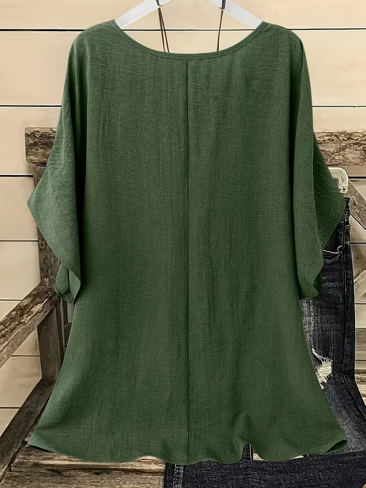 Vanina | Blusa suelta manga murciélago
