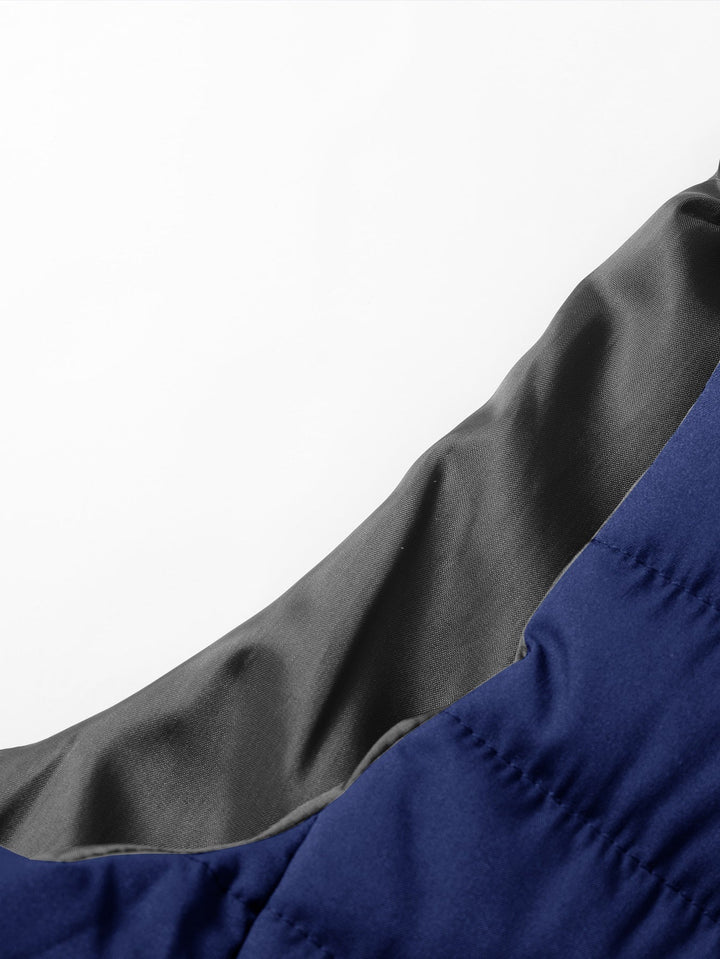 Saúl | Chaleco acolchado con cuello alto