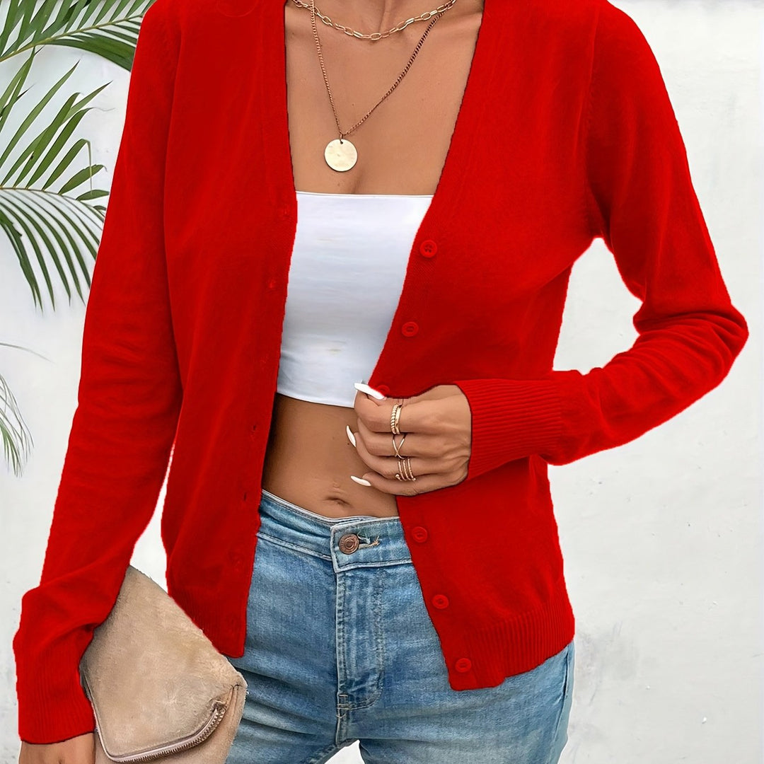 Rosina | Cardigan liviano con botones