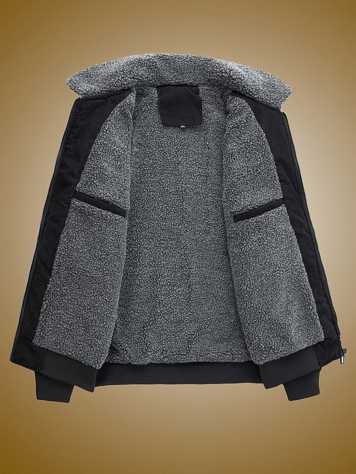 Fernando | Chaqueta de hombre forrada en peluche