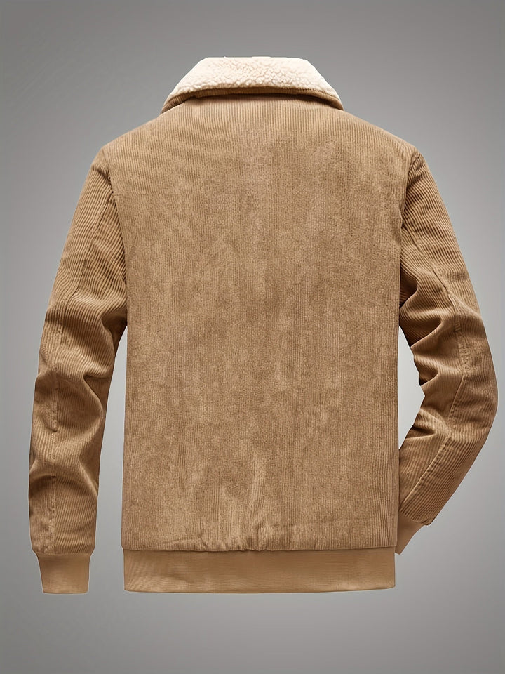 Fernando | Chaqueta de hombre forrada en peluche