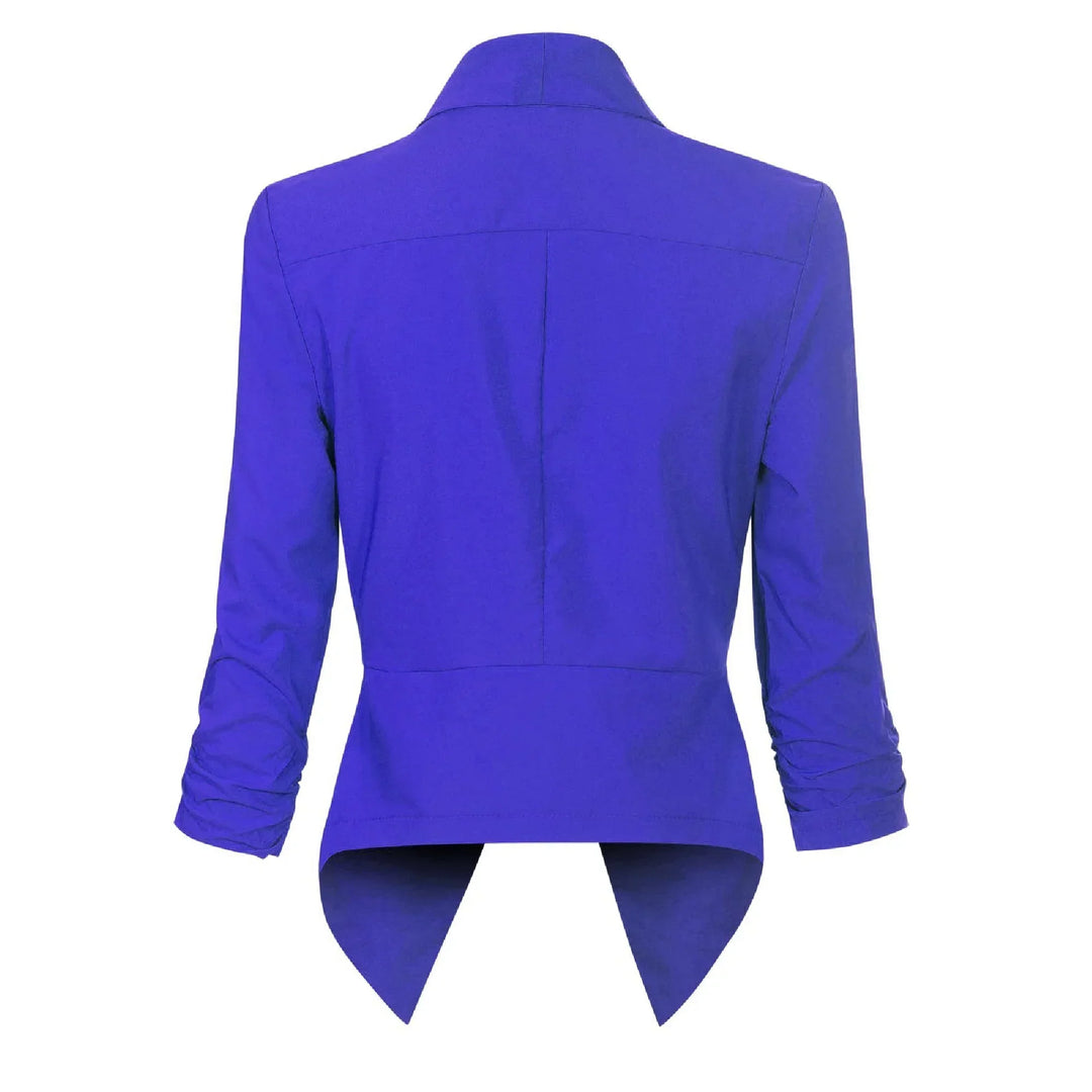 Mariana | Blazer de solapa cruzada sin botones