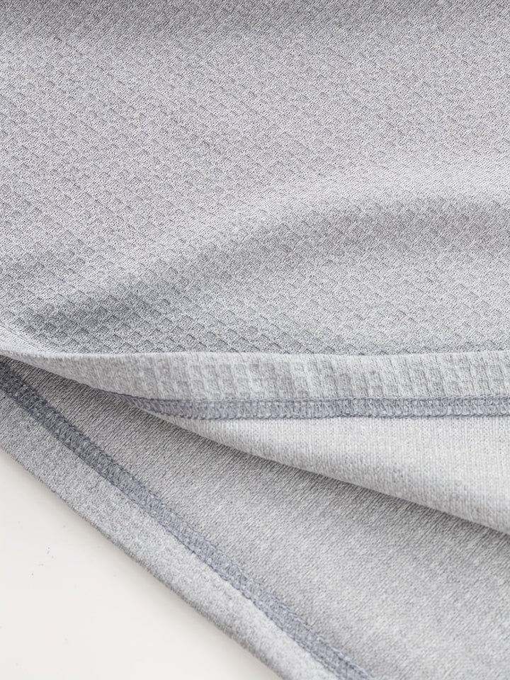 Gunther | Polera henley manga larga con textura