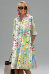 Otilia | Vestido floral multicolor