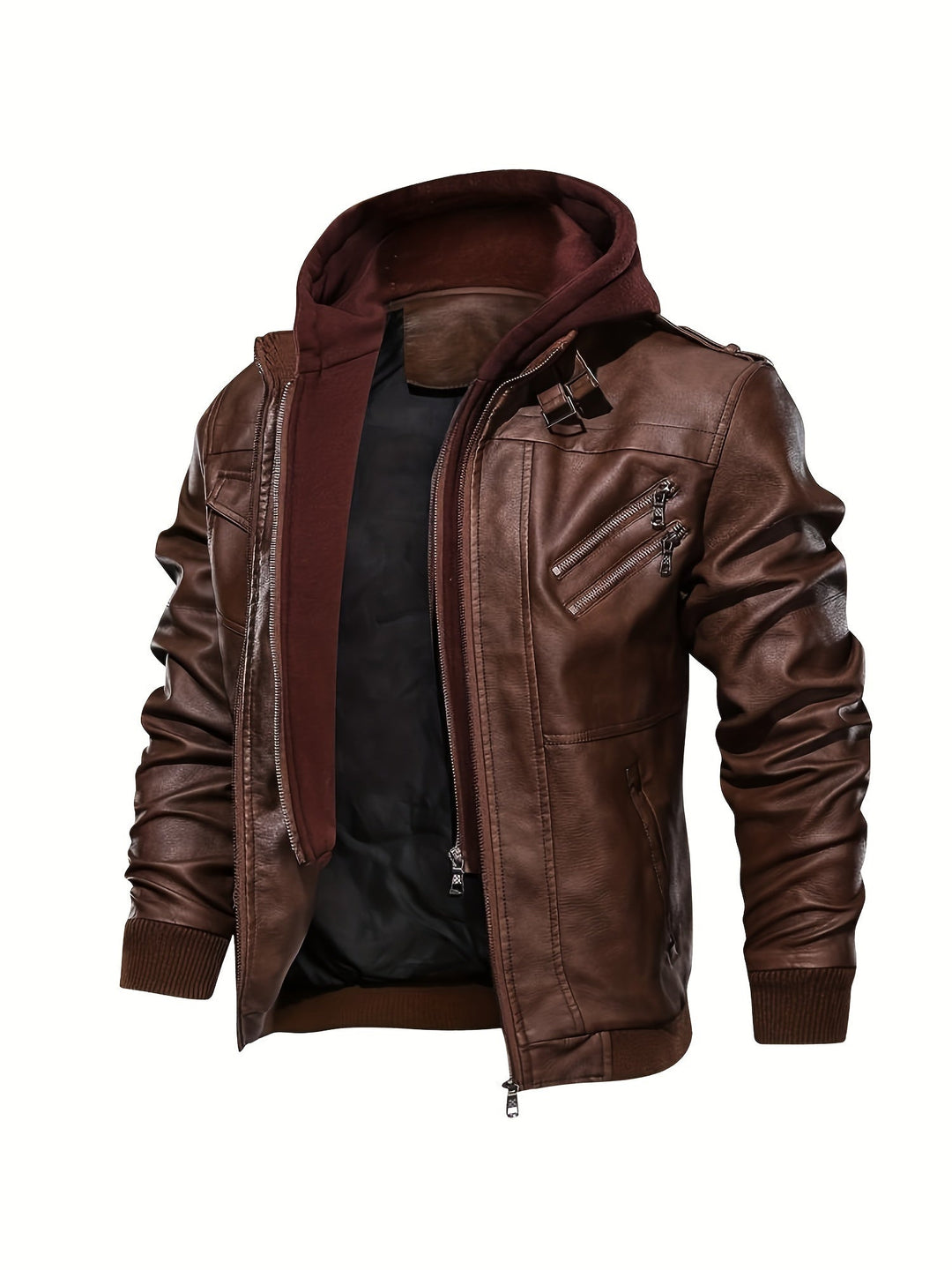 Paulino | Chaqueta moto con capucha