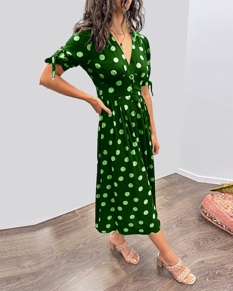 Anna | Vestido de Lunares Femenino y Chic